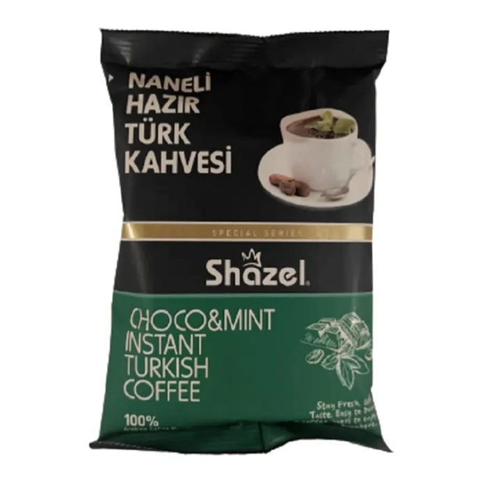 Flavored Turkish Coffee 100g - Creamy, Orange, Mint, Chocolate Flavors
